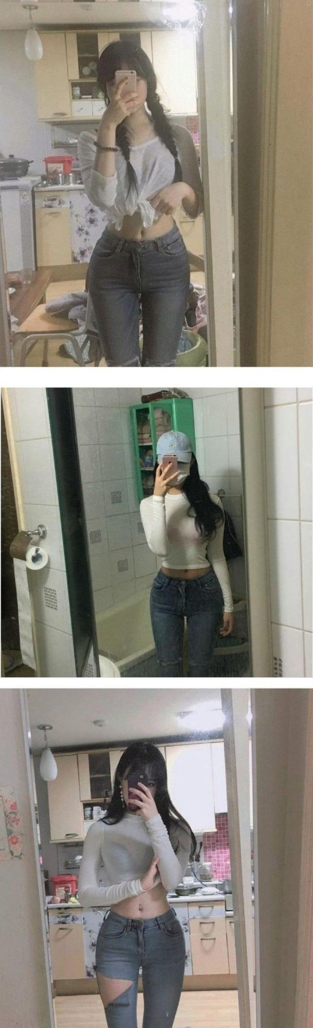 전설의 레전드 흙수저녀 셀카 모음