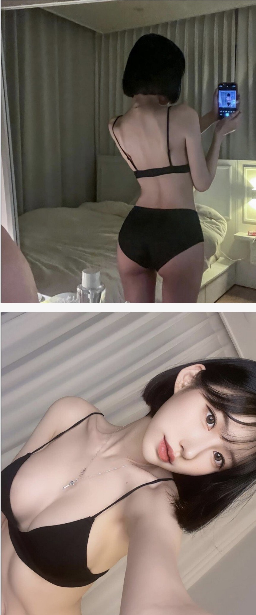 너무 예쁜 속옷녀 2장