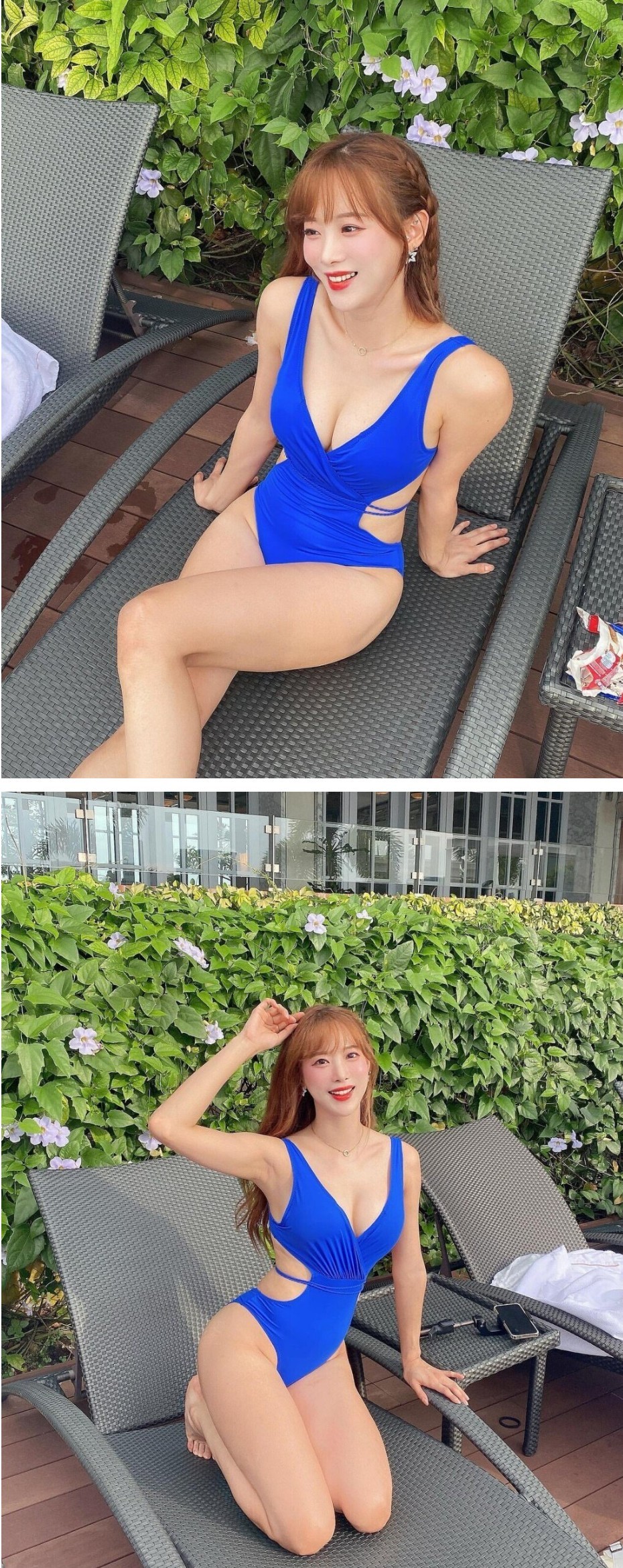 미모가 ㄷㄷ 수영복 김한나 치어리더