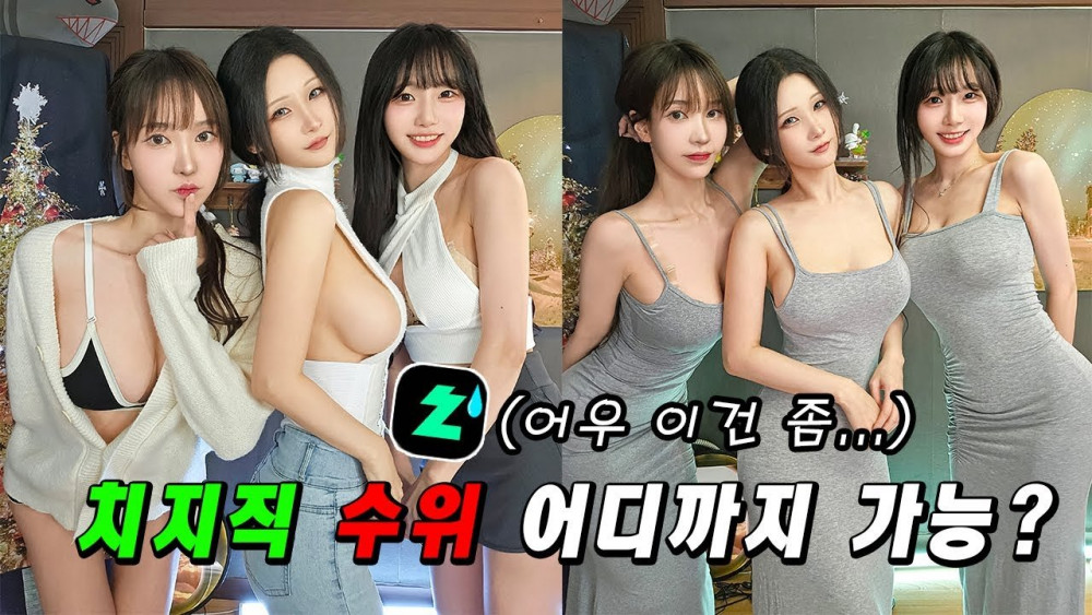 네이버 치지직 노출 수위 확인용 겨우디X수련수련 합방