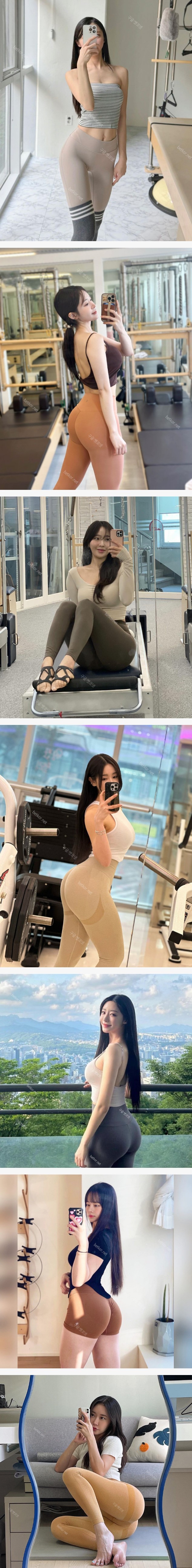 인스타 핫걸들 레깅스 모음 jpg