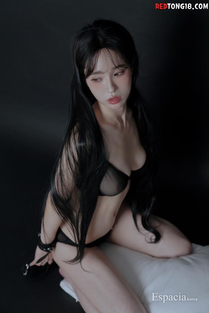 블랙 망사 속옷