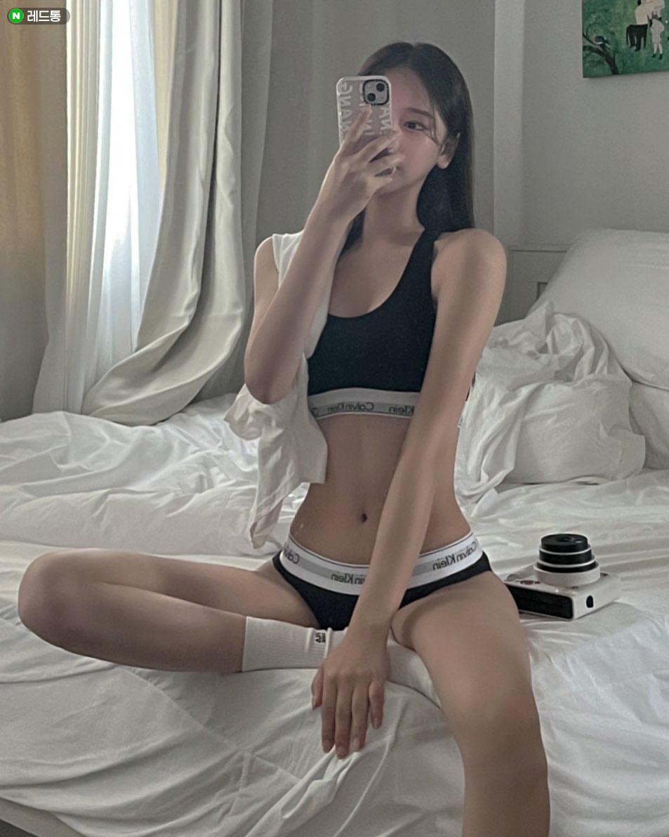 CK속옷 입은 존예녀