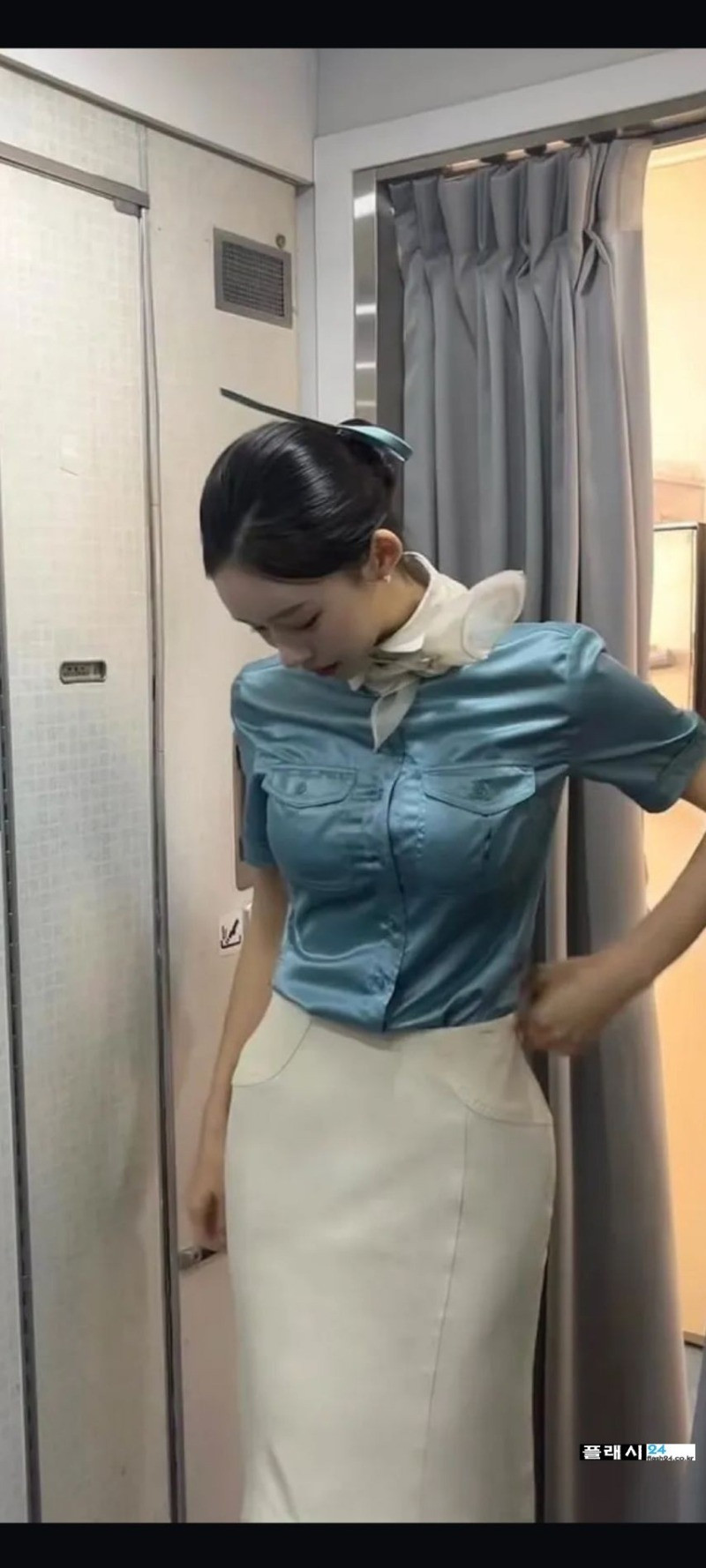 핫 바디 대한항공 승무원 박채원