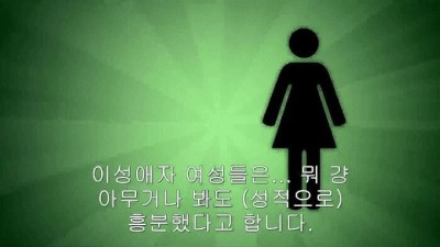 남녀 성적 흥분도 테스트 결과