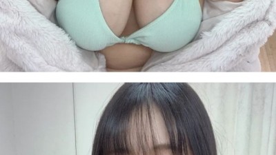 핏줄이 매력적인 안경 거유녀