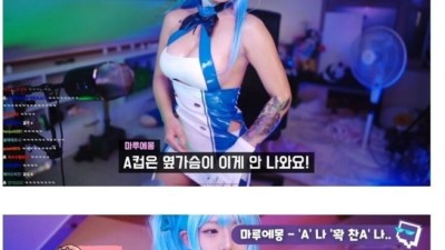 꽉 찬 A컵이라는 말에 빡친 마루에몽