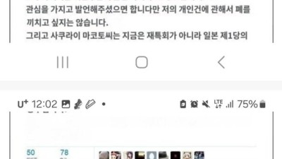 한국 역겨워 하는 혐한 AV 여배우