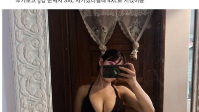 H컵녀 브래지어 착용 후기 레전드