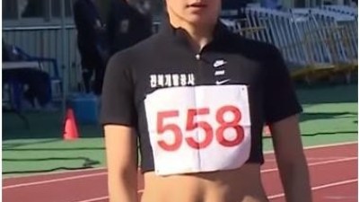 화보 찍은 육상선수 김지은