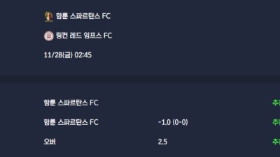2025-11-28 [UEFA Conference League] 함룬 스파르탄스 FC VS 링컨 레드 임프스 FC 분석