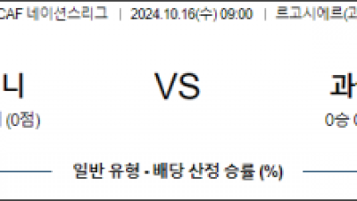 10월16일 CON 네이션스리그 마르티니크 과들루프 해외축구분석 스포츠분석