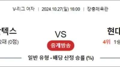 10월 27일 KOVO여 GS칼텍스 현대건설