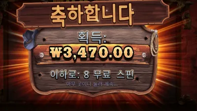 와일드 웨스트 골드 ８스핀