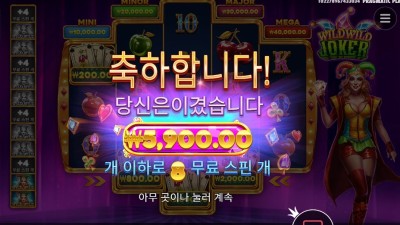 프라그마틱 플레이 와일드 와일드 조커
