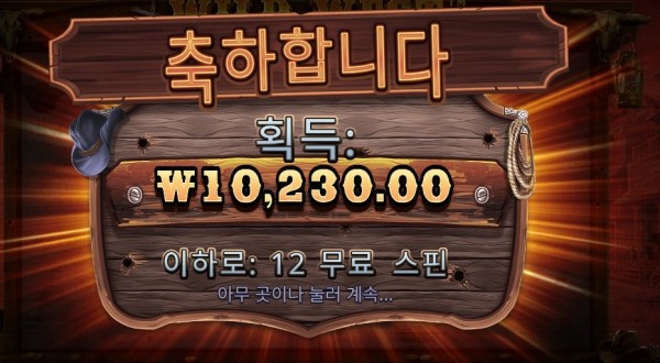 와일드 웨스트 골드 2콩 배팅