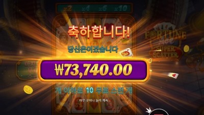 포춘 에이스 슈퍼 스캐터 ７３천원