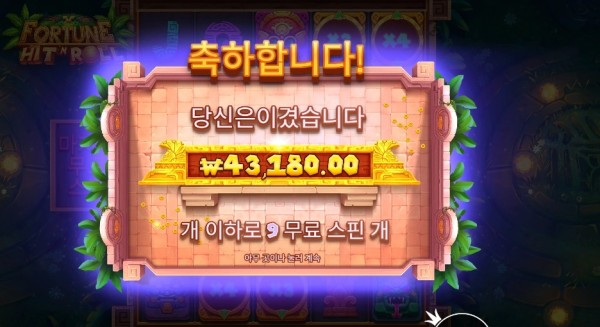 포춘 힛 앤 롤 216배