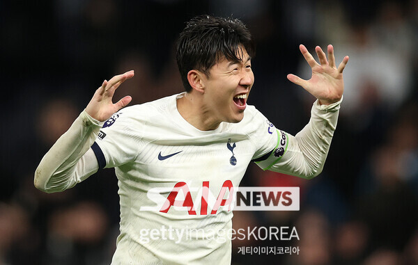 '손흥민 후반 교체로 복귀→버저비터 어시스트!' 토트넘, 브라이턴에 2-1 극적승!