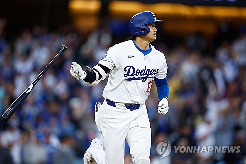 만화같은 134m 초대형 홈런… '3경기 홈런 4방' 오타니, MLB 타율-홈런 단독 1위