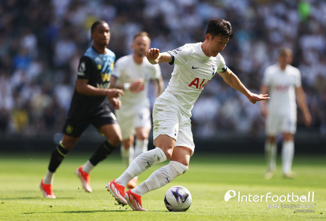 [PL 리뷰] 손흥민이 만든 기회 다 날렸다...그럼에도 토트넘, 번리에 2-1 역전승→4연패 탈출