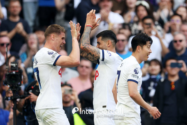 [PL 리뷰] 손흥민이 만든 기회 다 날렸다...그럼에도 토트넘, 번리에 2-1 역전승→4연패 탈출