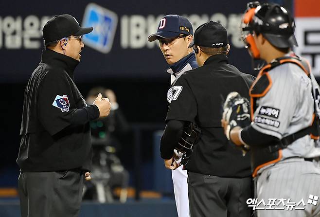 이승엽 감독은 분노+549도루 해설위원도 심판진 논의 필요성 주장…논란된 '주루 방해' [창원 현장]