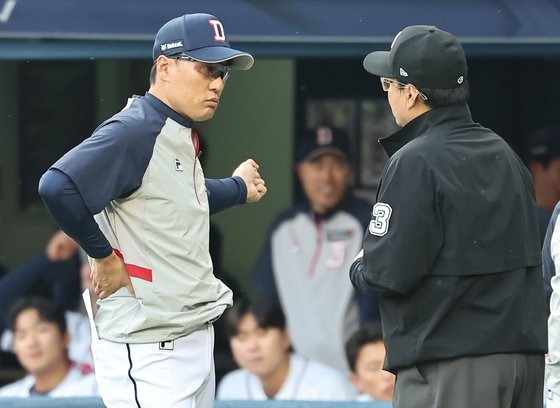 이승엽 분노해 퇴장 당했는데…'비디오 판독' 결국 오심이었다