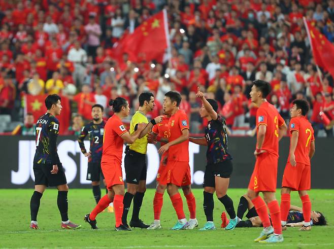 ‘월드컵 탈락 위기’ 초조한 중국축구, 한국전 배정 심판까지 벌써 우려