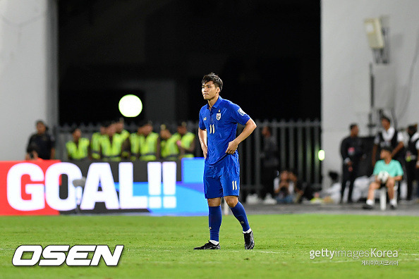 ‘한국이 잘못했네?’ 한 골 모자란 태국, 싱가포르 3-1 이겼지만 월드컵 최종예선 탈락…중국 진출