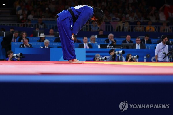 '유도 종주국' 日의 황당 지적