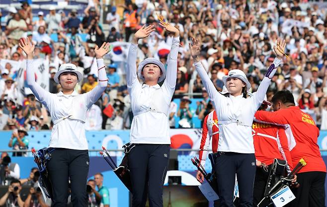 ‘4강에 한국 선수 3명’ 가능해졌다…단 1명도 안 떨어진 한국 양궁 [2024 파리]