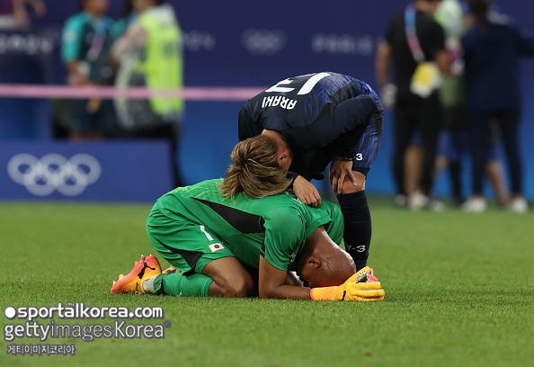 '우승 후보라더니 완전히 멸망했다' 日 축구, 올림픽 8강서 스페인에 졸전 끝 0-3 패…'노메달' 확정