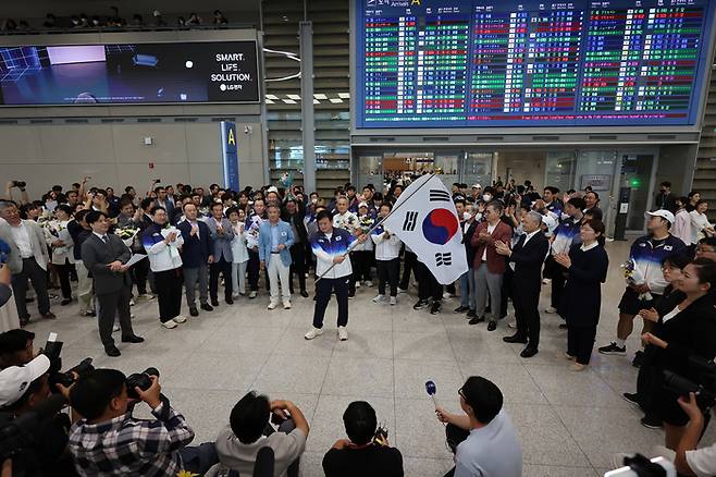 대한체육회 해단식 ‘일방 취소’ 통보에 국가대표 메달리스트 ‘들러리’ 섰다 [SS 현장속으로]