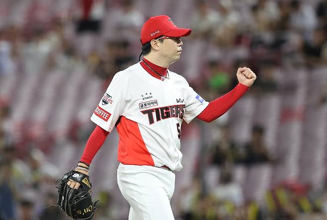 거인 넘으면 KBO 43년 새 역사 쓰는데...'대투수' 양현종, '종다리'에 대기록 미뤄지나