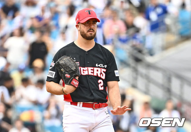 ‘박병호에게 연타석 홈런 맞고 5실점’ KIA 스타우트, KBO 데뷔전서 호된 신고식   [오!쎈 대구]