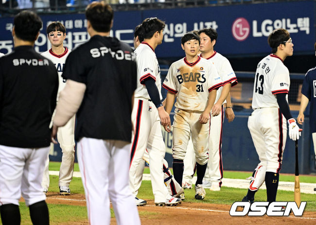 패패패패패→5할 붕괴→37일 만에 5위 추락…한화에게도 쫓기는 두산, 가을야구 위태롭다