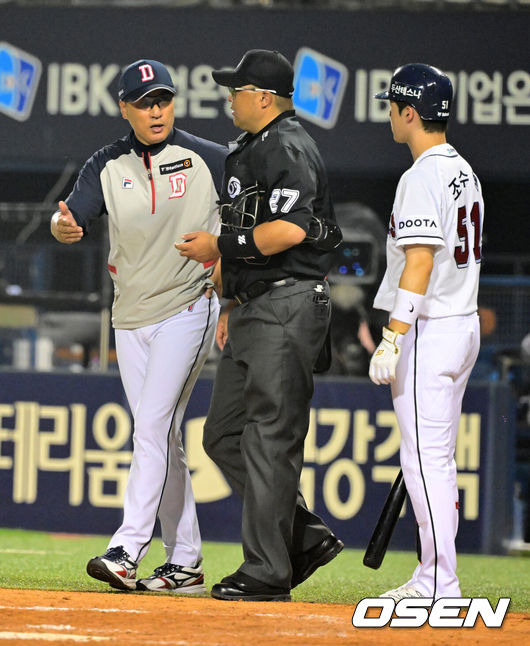 사흘 만에 5위 추락이라니…3억 외인 난타→황당 실책→감독 퇴장, 4위 수성 자격 없었다 [오!쎈 고척]