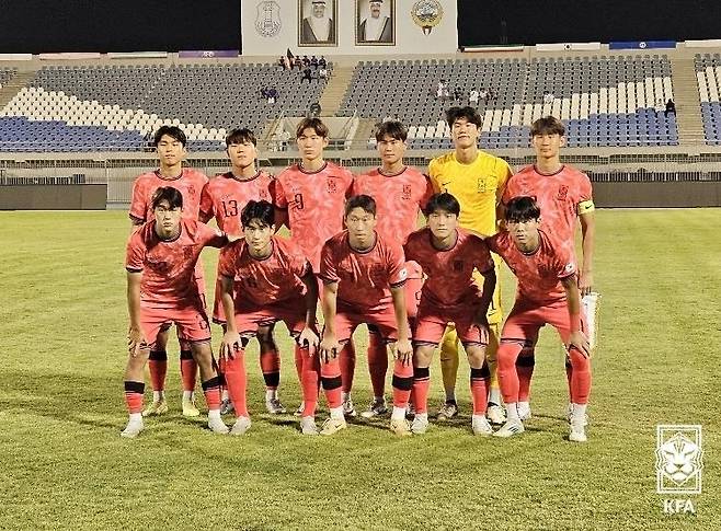 한국 U-19 축구, 아시안컵 예선 첫 경기서 쿠웨이트 3-0 격파