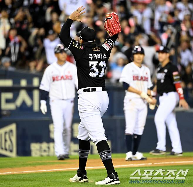 사상 초유 WC 업셋 나오나…KT, '한 번도 못 이긴 다승왕' 무너트렸다! 두산에 4-0 완승 [WC1 리뷰]