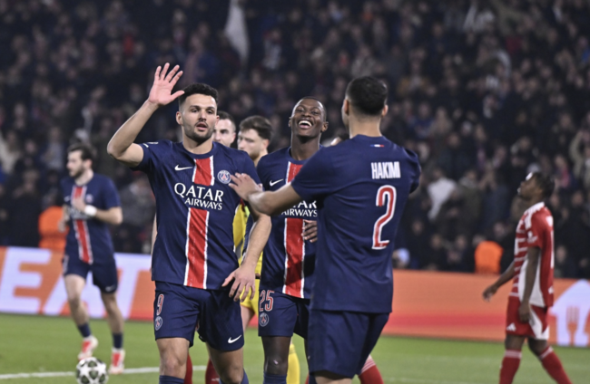 골골골골골골골! '이강인 교체 출전' PSG, 브레스트 상대 합산 스코어 10-0으로 UCL 16강 진출 성공