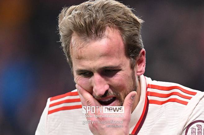 [공식발표] '무관 지옥' 해리 케인 초비상! 또또 무관 가능성 열렸다...종아리 부상 확정→뮌헨 '청천벽력'