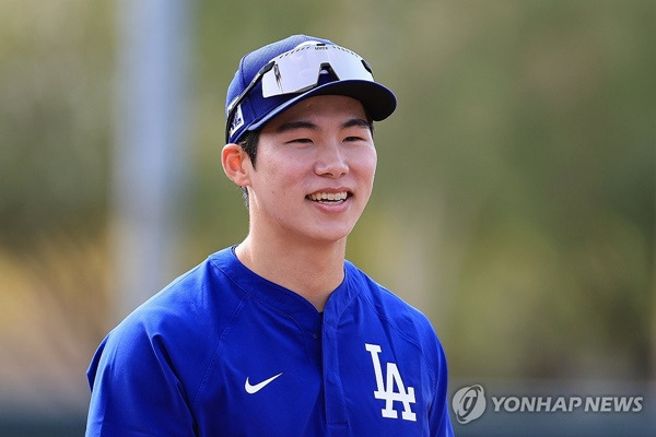 '주전 청신호' 김혜성, 시범경기 개막전 1볼넷… 특급 선구안 뽐냈다