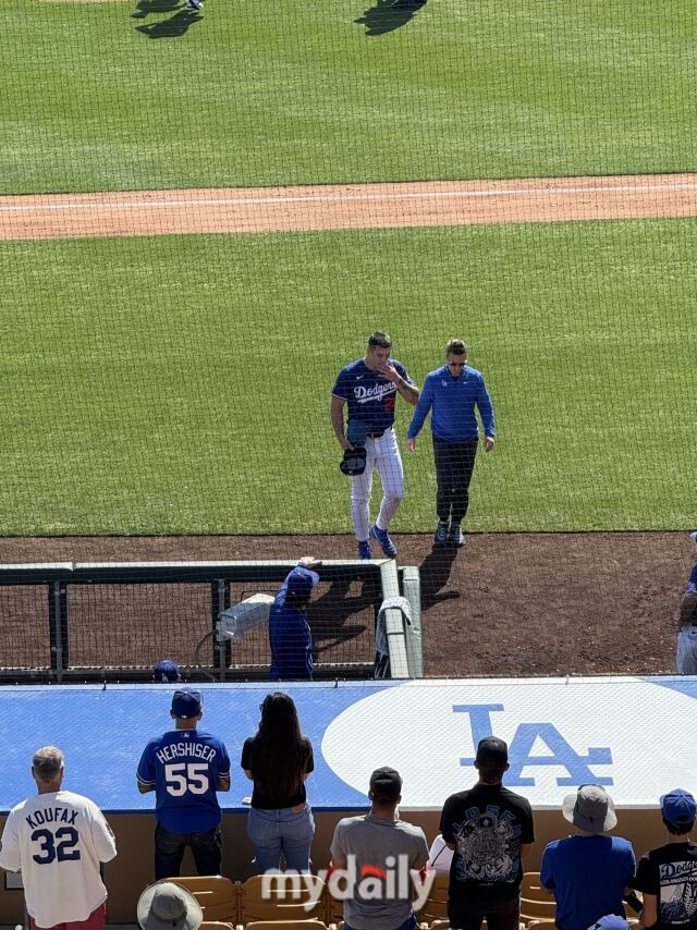 데뷔 첫 안타는 없었지만…'2타석 13구 승부' 끈질겼던 김혜성의 ML 데뷔전, 야마모토 155.5km 쾅! [MD글렌데일]