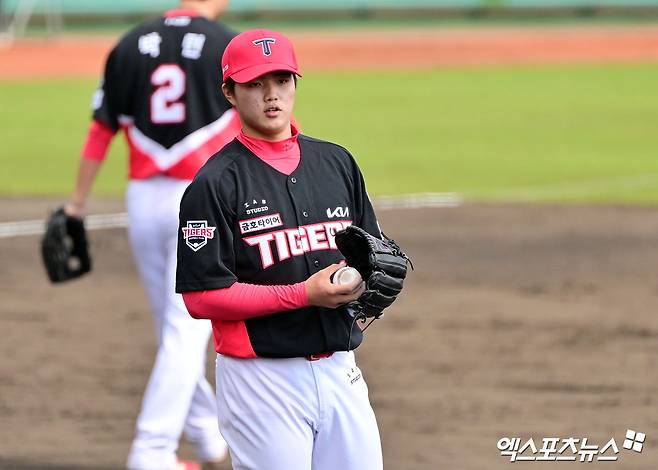 KIA 슈퍼루키 첫 실전 부진, 꽃감독 예상했다?…