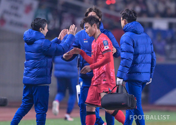 '전치 2주' 이강인, 부상으로 결국 소집해제…백승호, 정승현도 요르단전 결장