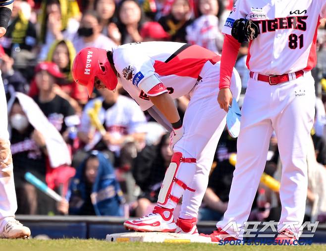 'KIA 초비상' 김도영 1차 검진 결과