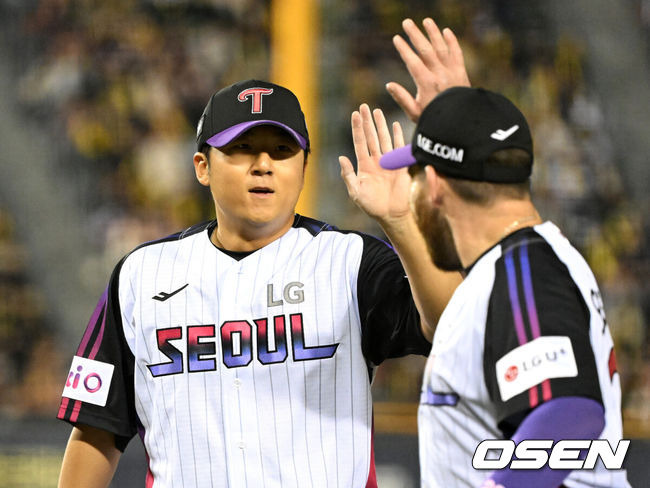 ‘패패패패패패패패승’ KIA전 8연패 악연 끊다…LG 거침없다, 문보경 4타점+김현수 3타점+송승기 데뷔 첫 승+장현식 1이닝 퍼펙트 [잠실 리뷰]