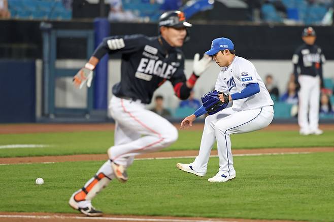 '3안타로 어떻게 이겨' 한화 타격감, 해도 해도 너무하다…원태인에 속수무책→3번째 영봉패, 당연했던 4연패 [대구:스코어]