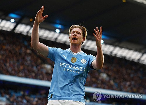 '손흥민 굿바이' 더브라위너, 맨시티 퇴단 발표…사우디 2부서 '연봉 380억' 러브콜 쇄도